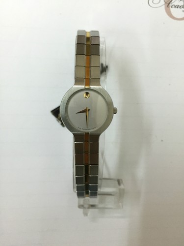 Montre movado femme museum - or,