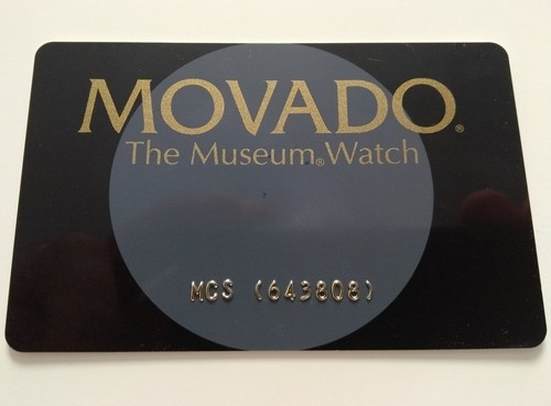 Vintage movado plastic - movado,